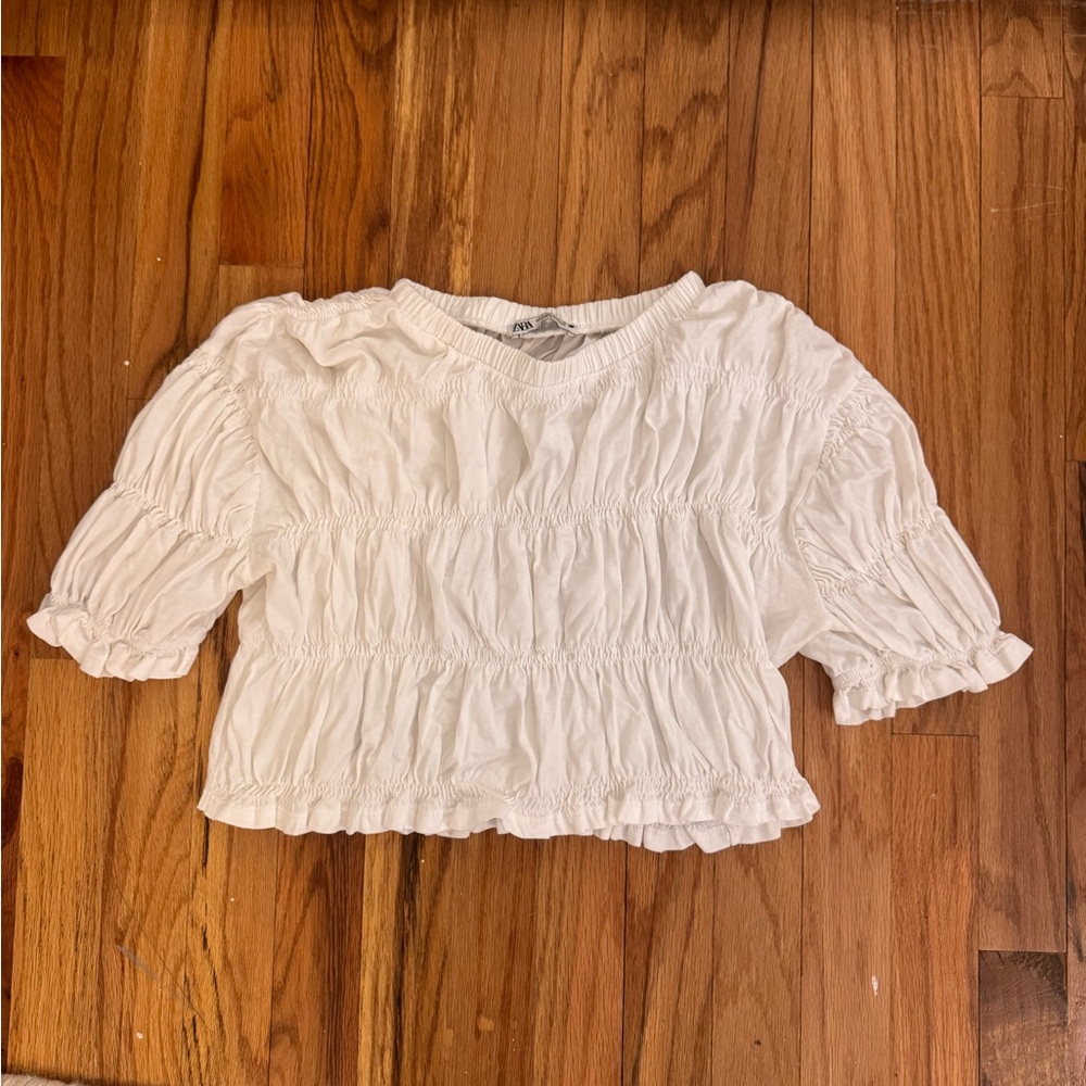 Zara Ruched Top